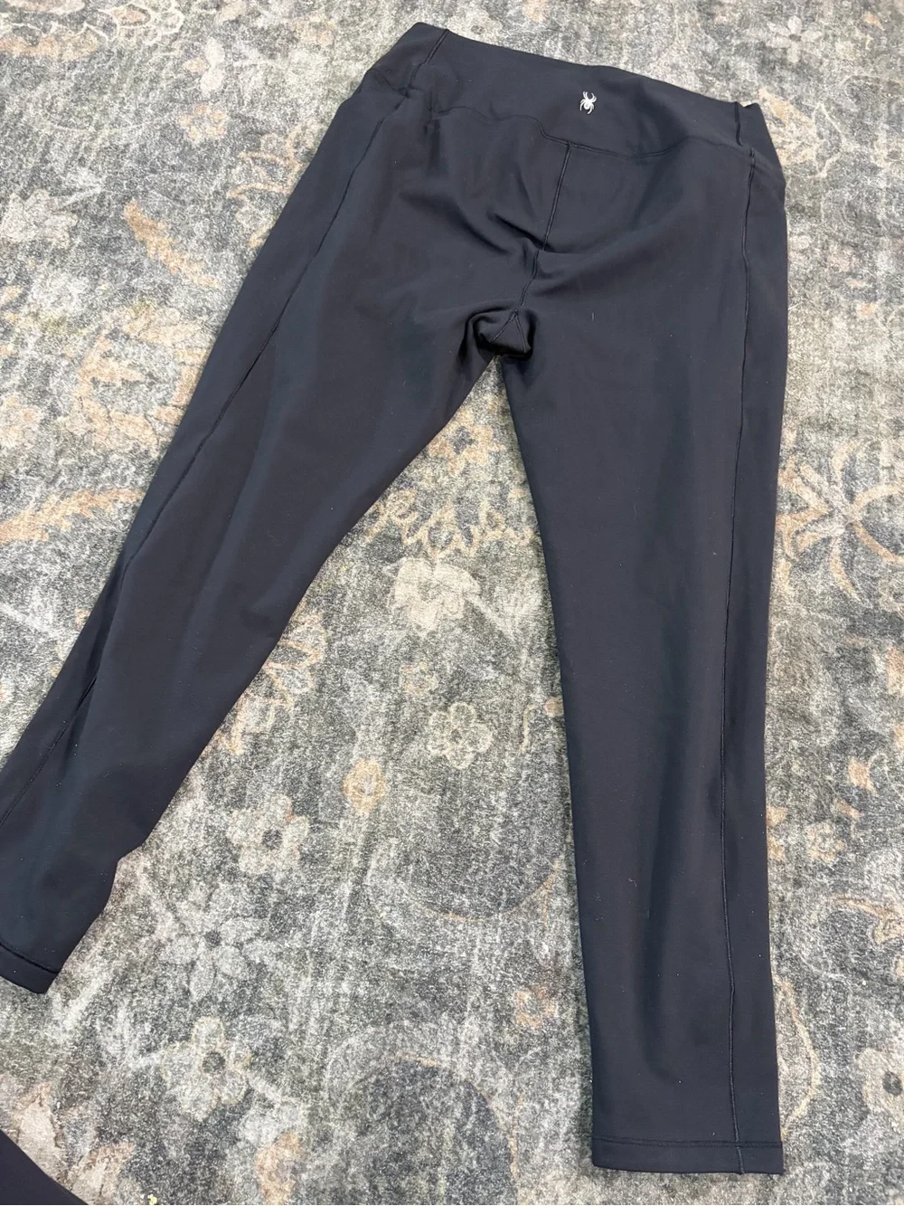 Spyder Black High-Rise Performance Leggings